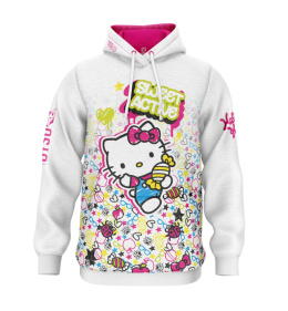 BLUZA Z KAPTUREM DAMSKA HOODIE HELLO KITTY SWEET OTSO