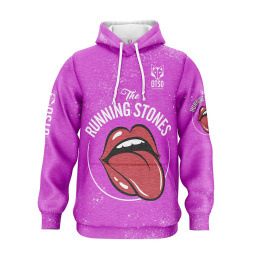 BLUZA Z KAPTUREM HOODIE RUNNING STONEK PINK OTSO