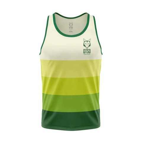 KOSZULKA MESKA SINGLET GREEN OTSO