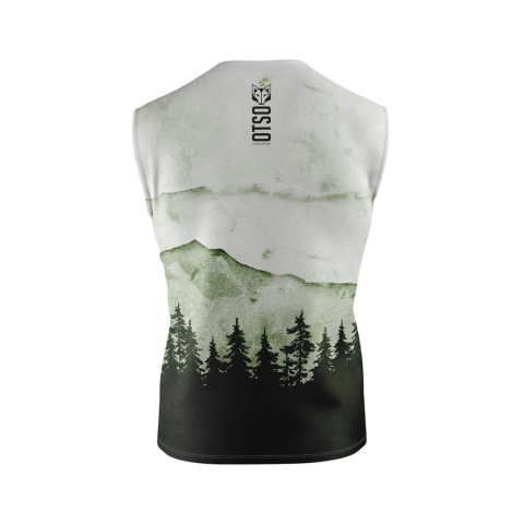 KOSZULKA MĘSKA TANK GREEN FOREST OTSO