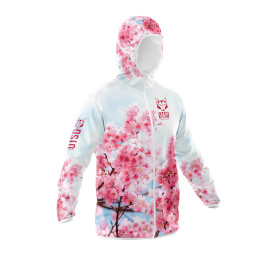 KURTKA UNISEX RUNNIG JACKET ALMOND BLOSSOM OTSO