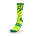 SKARPETY CYCLING HIGH CUT FLUO GREEN OTSO