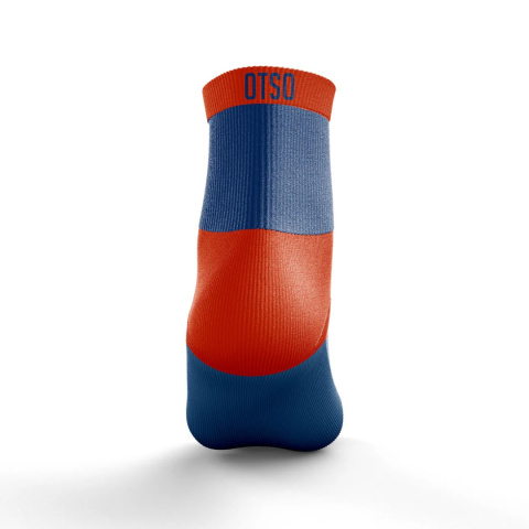 SKARPETY LOW CUT NAVY BLUE & ORANGE OTSO
