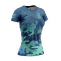T-SHIRT DAMSKI CAMO BLUE OTSO