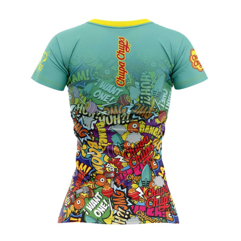 T-SHIRT DAMSKI CHUPA CHUPS COMIC OTSO