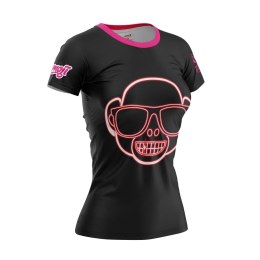 T-SHIRT DAMSKI EMOJI MONKEY NEON OTSO