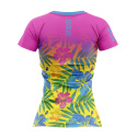 T-SHIRT DAMSKI FLORAL PINK OTSO