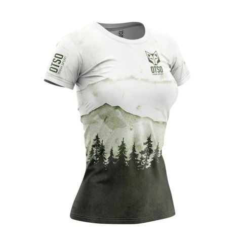 T-SHIRT DAMSKI GREEN FOREST OTSO