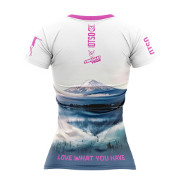 T-SHIRT DAMSKI YEEPAAA FUJI PINK OTSO