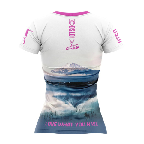 T-SHIRT DAMSKI YEEPAAA FUJI PINK OTSO
