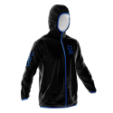 KURTKA UNISEX WATERPROOF WINDBREAKER BLACK & ROYAL BLUE OTSO