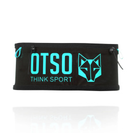 PAS DO BIEGANIA RUNBELT BLACK & TURQUOISE OTSO
