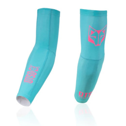 RĘKAWKI LIGHT BLUE & FLUO PINK OTSO