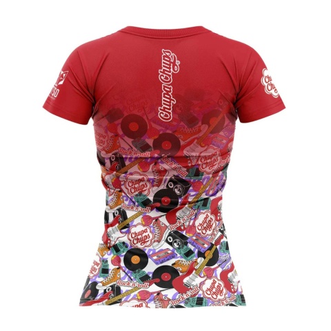 T-SHIRT DAMSKI CHUPA CHUPS ROCK & ROLL OTSO
