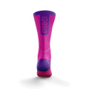SKARPETY CYCLING HIGH CUT FLUO PINK OTSO