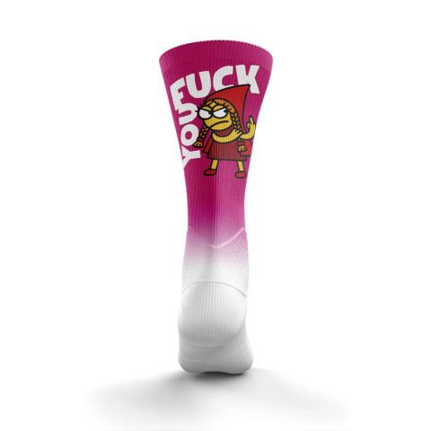 SKARPETY HIGH CUT KUKUXUMUSU F*CK YOU OTSO