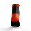 SKARPETY LOW CUT BLACK & FLUO ORANGE OTSO
