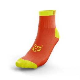 SKARPETY LOW CUT FLUO ORANGE & FLUO YELLOW OTSO