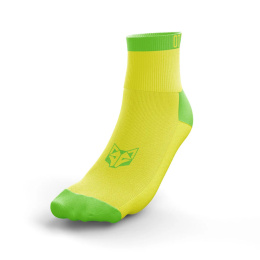 SKARPETY LOW CUT FLUO YELLOW & FLUO GREEN OTSO