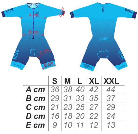STRÓJ DO TRIATHLONU MEN'S TRIATHLON SUIT AOKI OTSO