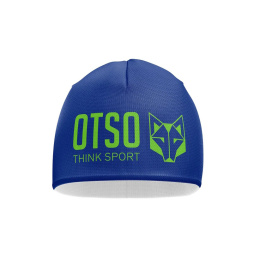 CZAPKA BEANIE ELECTRIC BLUE & FLUO GREEN OTSO
