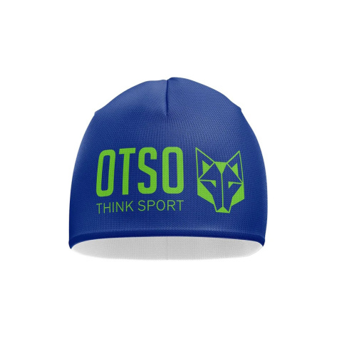 CZAPKA BEANIE ELECTRIC BLUE & FLUO GREEN OTSO CZAPKA BEANIE ELECTRIC BLUE & FLUO GREEN OTSO