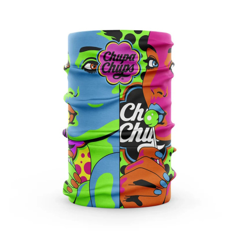 KOMIN OCIEPLACZ NA SZYJĘ CHUPA CHUPS WARHOOL OTSO