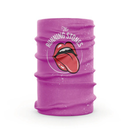 KOMIN OCIEPLACZ NA SZYJĘ RUNNING STONES PINK OTSO