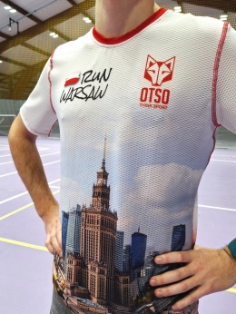T-SHIRT MĘSKI RUN WARSAW