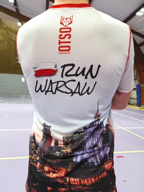 T-SHIRT DAMSKI RUN WARSAW