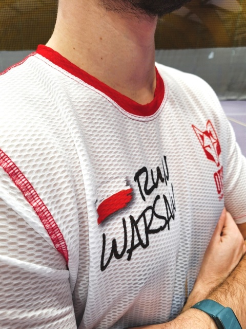 T-SHIRT DAMSKI RUN WARSAW